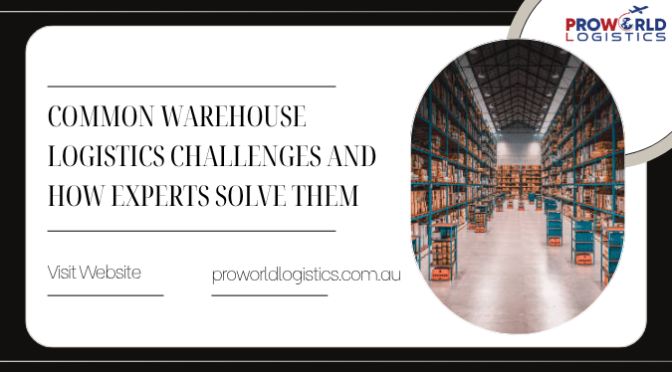 Common Warehouse Logistics Challenges and How Experts Solve Them