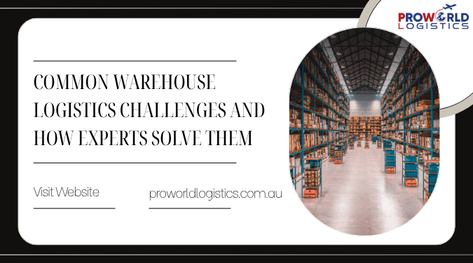Common Warehouse Logistics Challenges and How Experts Solve Them